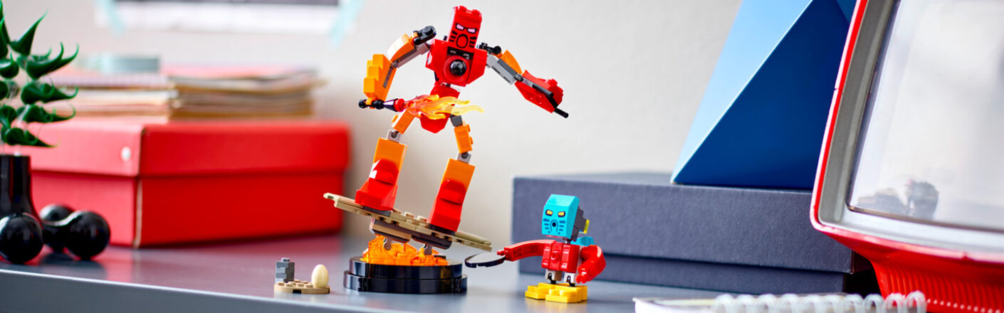 LEGO BIONICLE Tahu and Takua (40581) is now available as Gift with Purchases