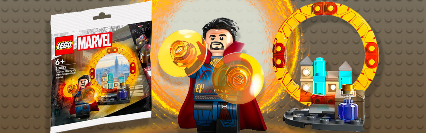 First look at LEGO Marvel 30652 Doctor Strange’s Interdimensional Portal Polybag