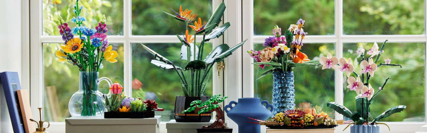 LEGO’s New Botanical Collection: 10313 Wildflower Bouquet and 10314 Dried Flower Centrepiece