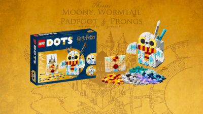 Revealed: LEGO DOTS 41809 Hedwig Pencil Holder