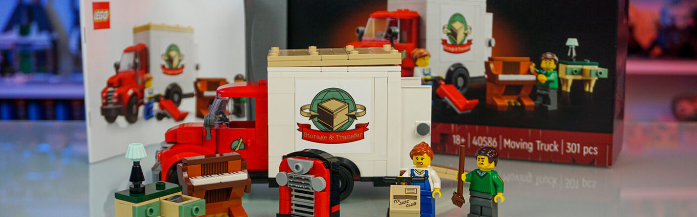 LEGO Icons 40586 Moving Truck: a quick review