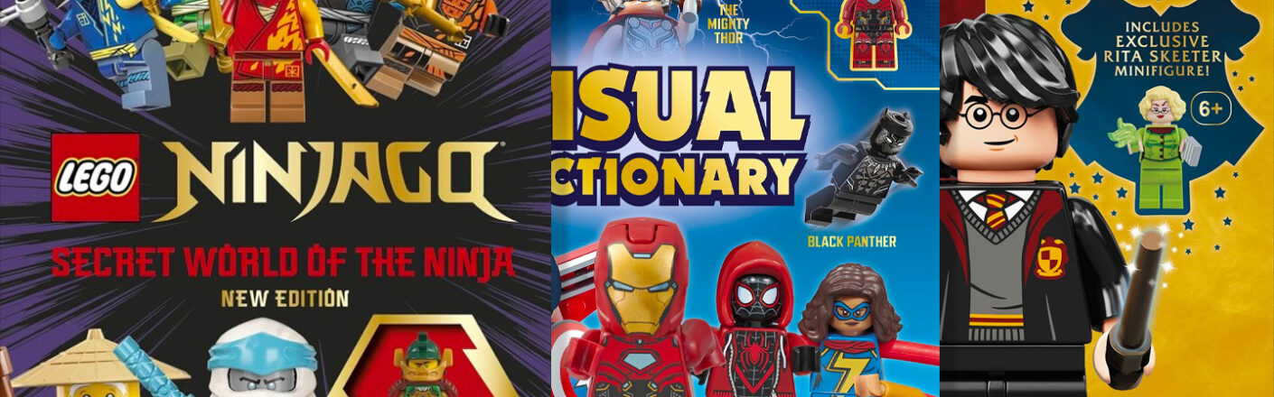 New LEGO Books with exclusive minifigures now in pre-order