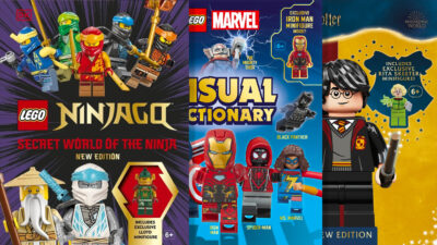 New LEGO Books with exclusive minifigures now in pre-order