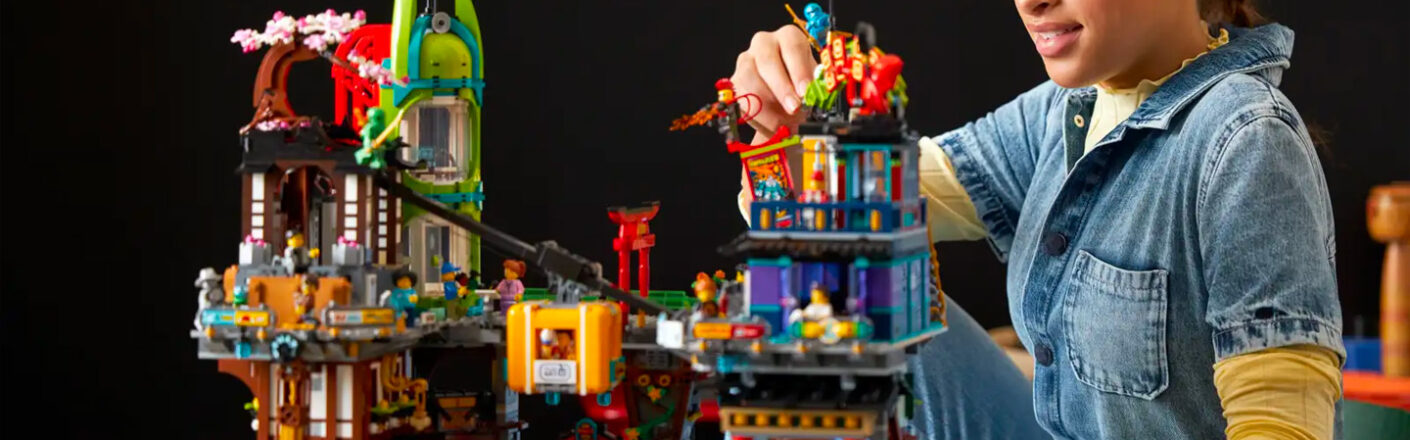 LEGO Ninjago City Markets (71799) revealed: the biggest NINJAGO set ever!