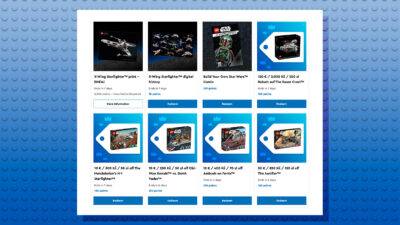 New LEGO Star Wars VIP Discounts and Rewards now available