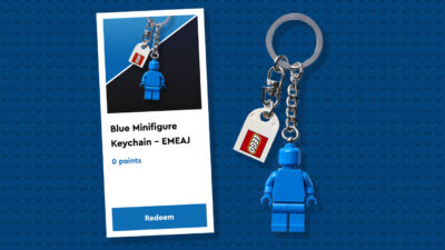 Exclusive VIP Reward: Grab Your FREE Blue Minifigure Keychain