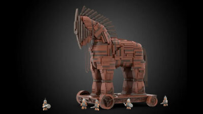 LEGO Ideas project “Trojan Horse” reaches 10.000 Supporters