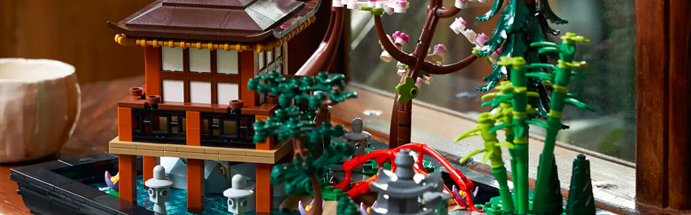Relax with the LEGO Icons Tranquil Garden coming in August