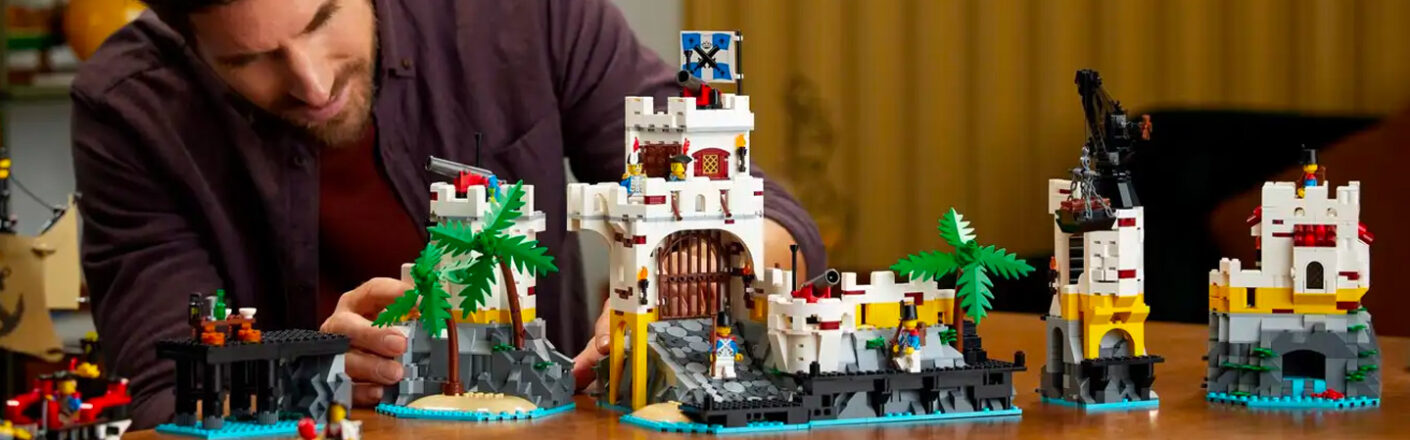 The new LEGO Icons Eldorado Fortress is a tribute to the iconic 1980s model