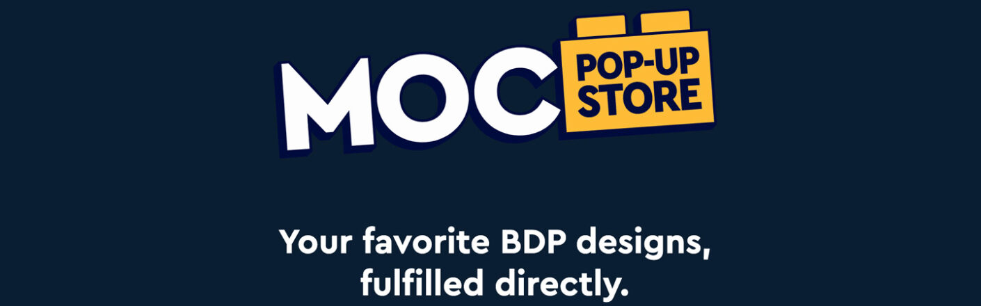 Bricklink announces a MOC Pop-Up Store coming this autumn