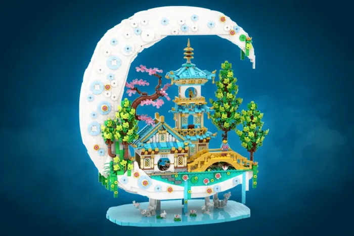 Unveiling the LEGO Ideas Moon Palace with 10000 Supporters