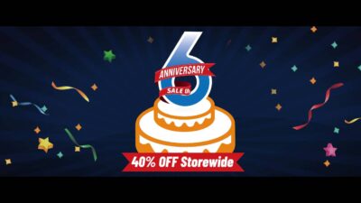 Celebrate Lightailing’s Sixth Birthday with a Spectacular 40% Off!